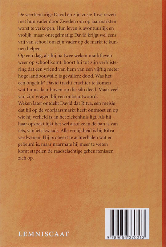 Het lied van de raaf achterkant