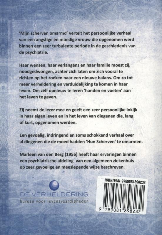 Mijn scherven omarmd achterkant