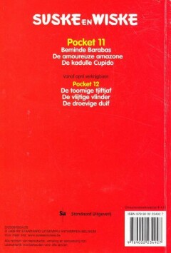 Beminde Barabas; De Amoureuze Amazone ; De kaduke cupido / 11 / Suske en Wiske achterkant