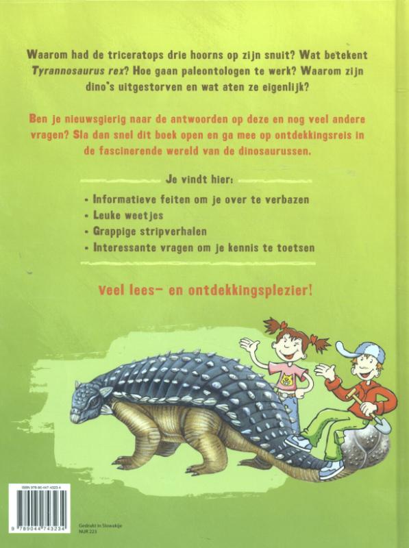 Het grote boek over dinosaurussen achterkant