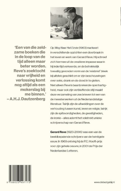 Op weg naar het einde achterkant