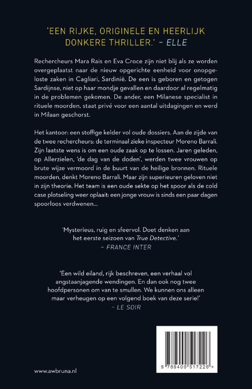 Het eiland van de zielen / Mara Rais & Eva Croce / 1 achterkant