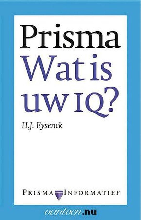 Prisma informatiefWat is uw IQ?
