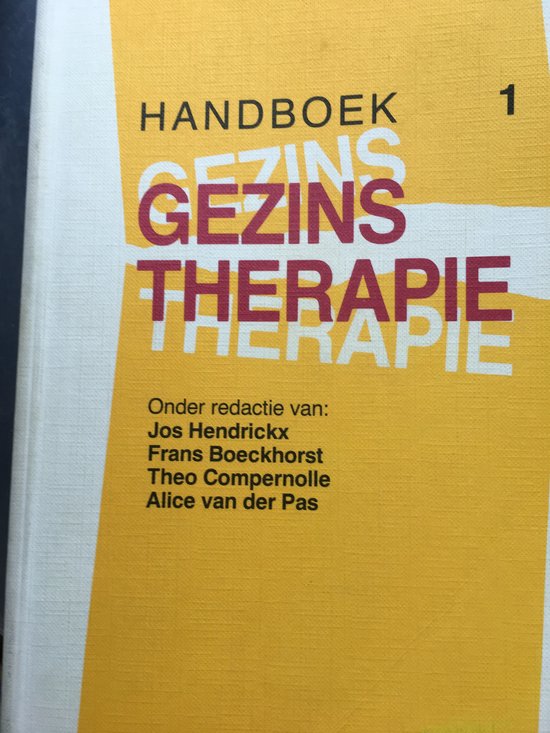 HANDBOEK GEZINSTHERAPIE, deel 1