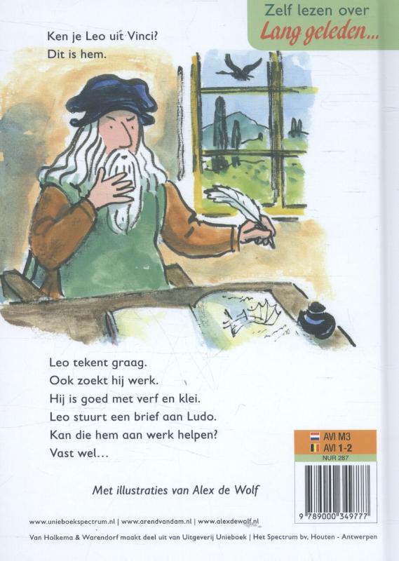 Het boek van Leo / Lang geleden achterkant