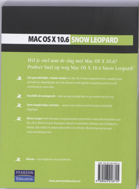 Snel op weg / Mac achterkant