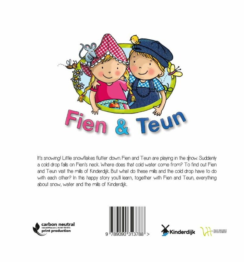 Fien en Teun and the mighty mills of Unesco Kinderdijk / Fien & Teun achterkant