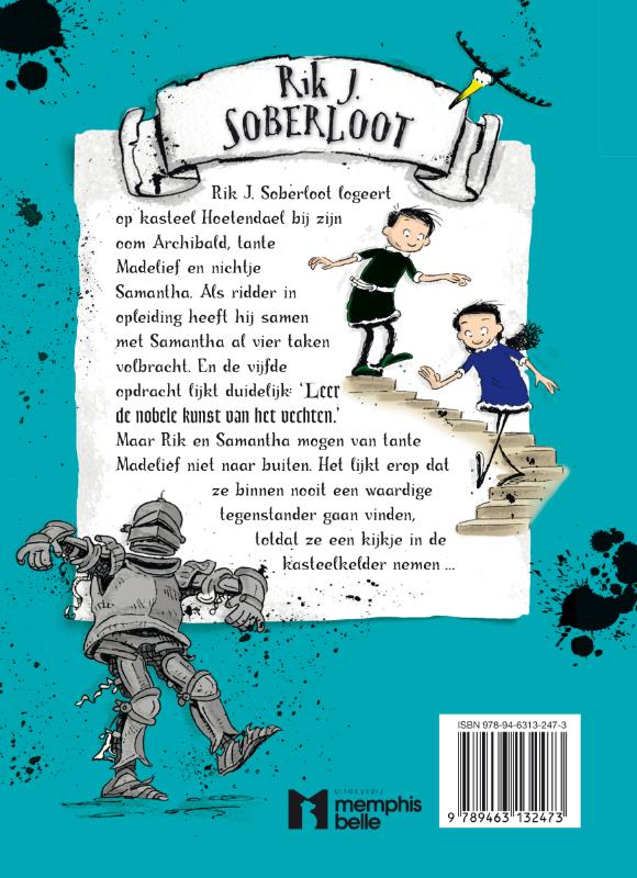 Strijd op het kasteel / Ridder Rik / 5 achterkant