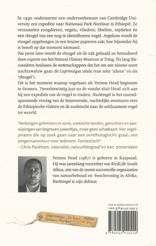 Nachtvogel Nachtvogel achterkant