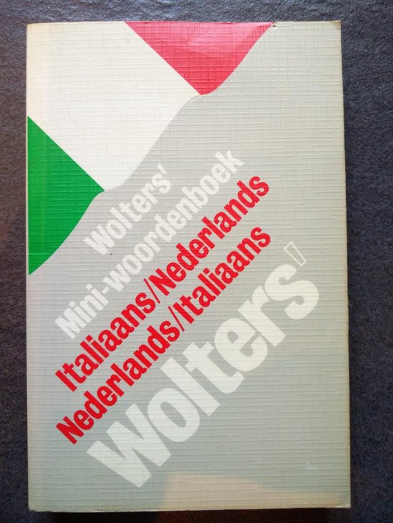 WOLTERS MINI WOORDENBOEK ITALIAANS(1E DR