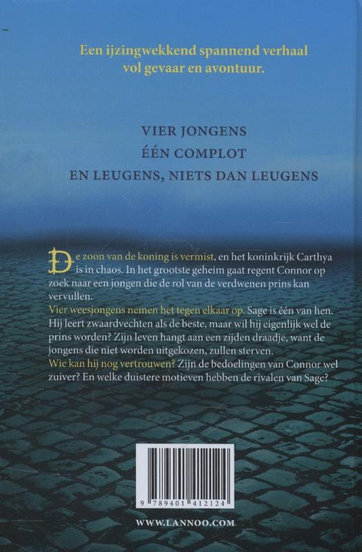 De verdwenen prins / De kronieken van de kroon achterkant