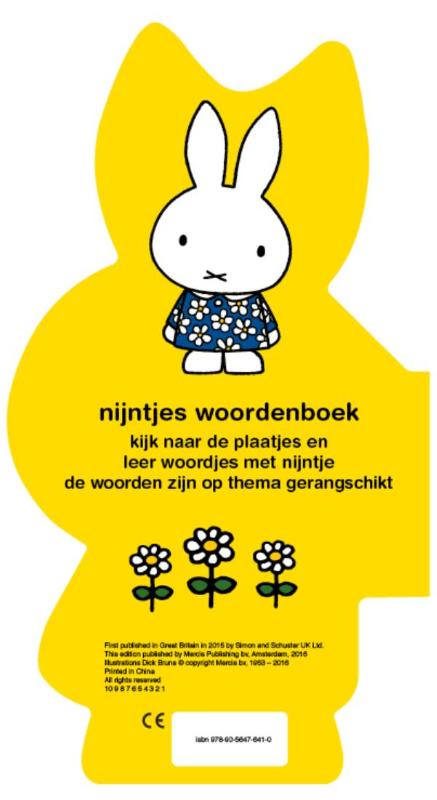 Nijntjes woordenboek achterkant