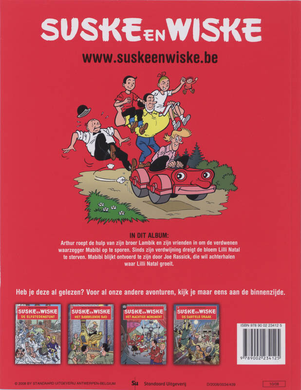 Lilli Natal / Suske en Wiske / 267 achterkant