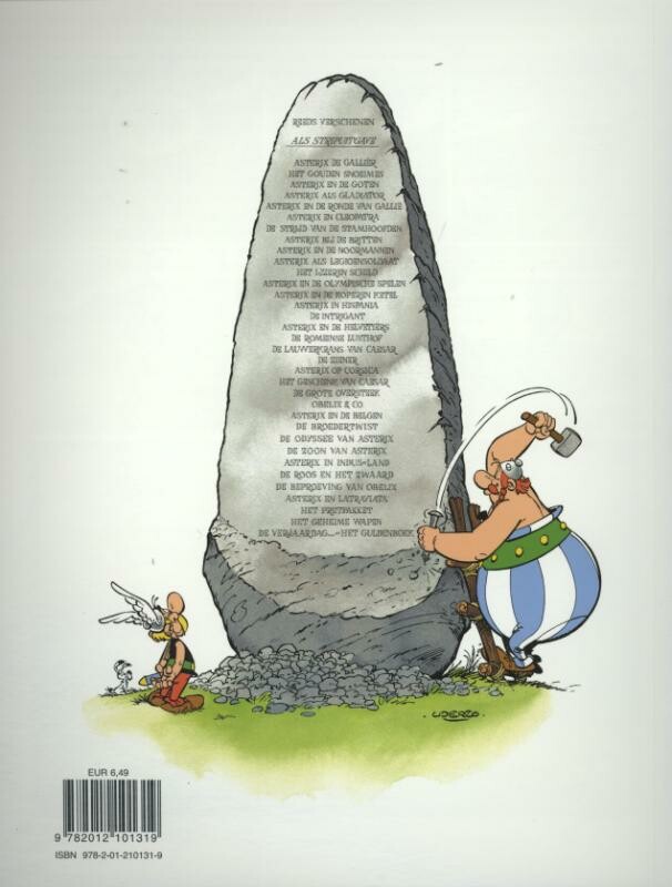 Asterix 9: Asterix en de Noormannen / Asterix / 9 achterkant