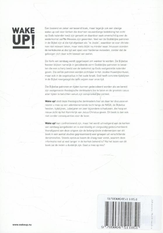 Wake up! Wake up! achterkant