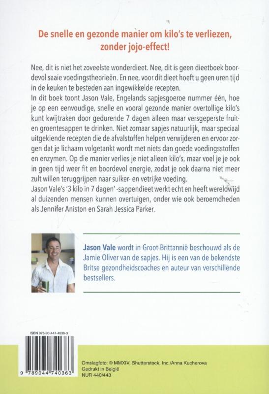 Het super sappendieet achterkant