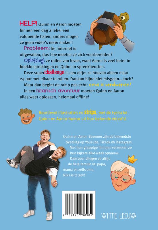 Offline / Quinn en Aaron achterkant