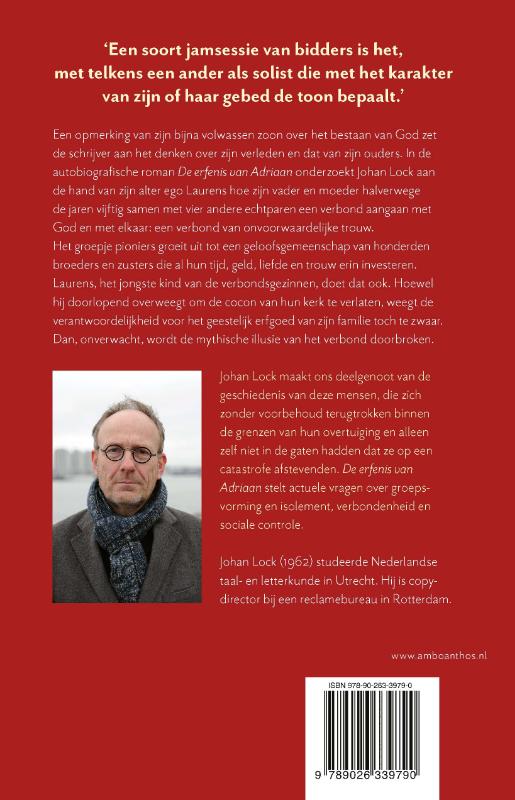 De erfenis van Adriaan De erfenis van Adriaan achterkant