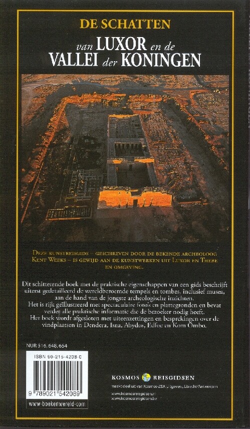 De schatten van Luxor en de Vallei der Koningen achterkant