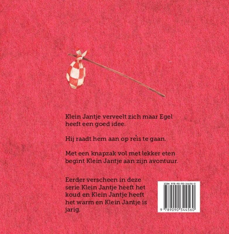 Klein Jantje gaat op reis achterkant