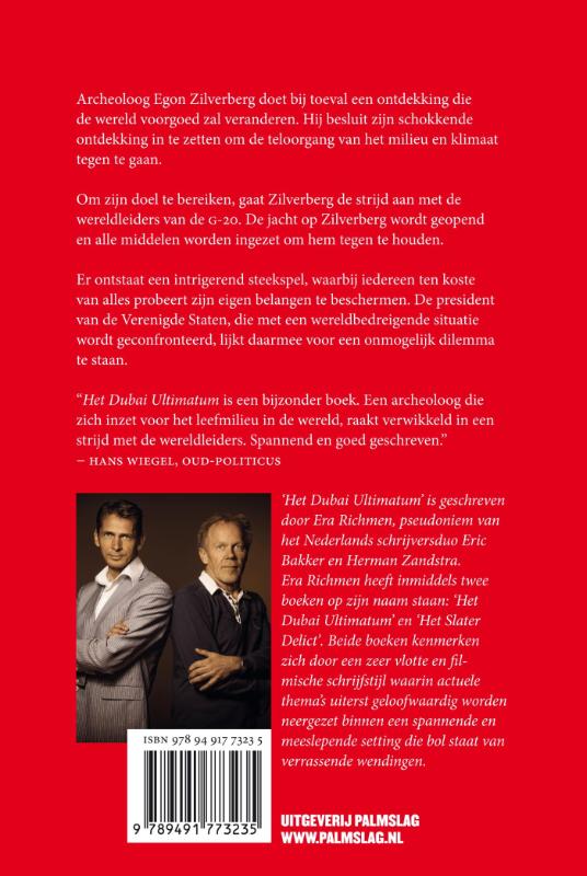 Het Dubai ultimatum achterkant