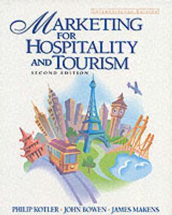 Marketing for Hospitality and Tourism