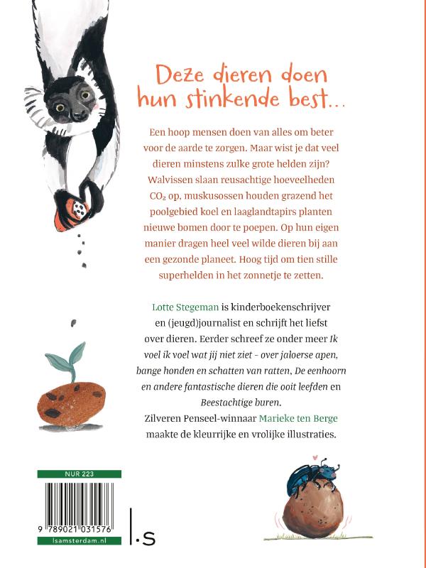 Groene helden van het dierenrijk achterkant