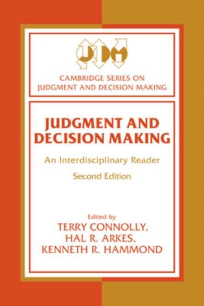 Judgment And Decision Making