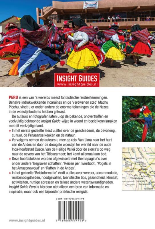 Insight guides - Peru achterkant