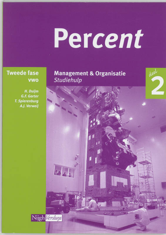 Percent Management & Organisatie 2 Vwo Studiehulp