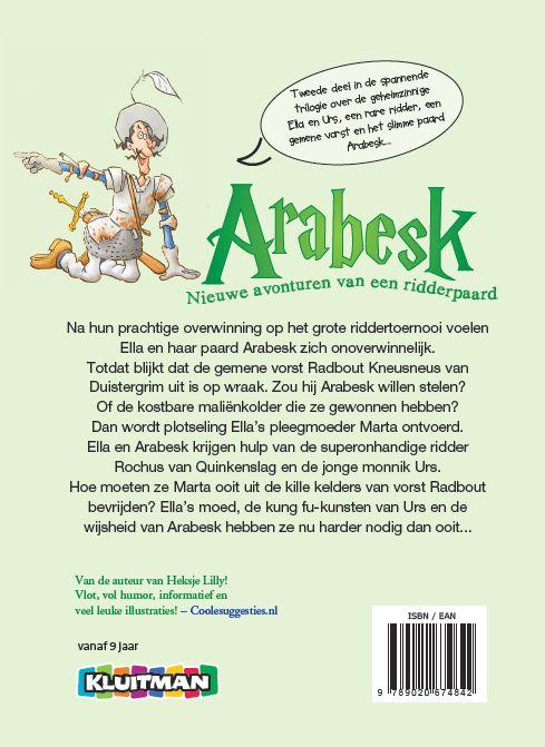 Arabesk 2 - Meer avonturen van een ridderpaard achterkant