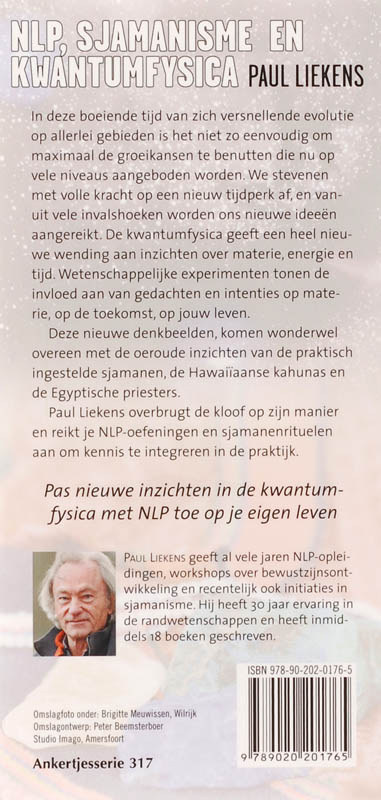 NLP, sjamanisme en kwantumfysica NLP, sjamanisme en kwantumfysica achterkant