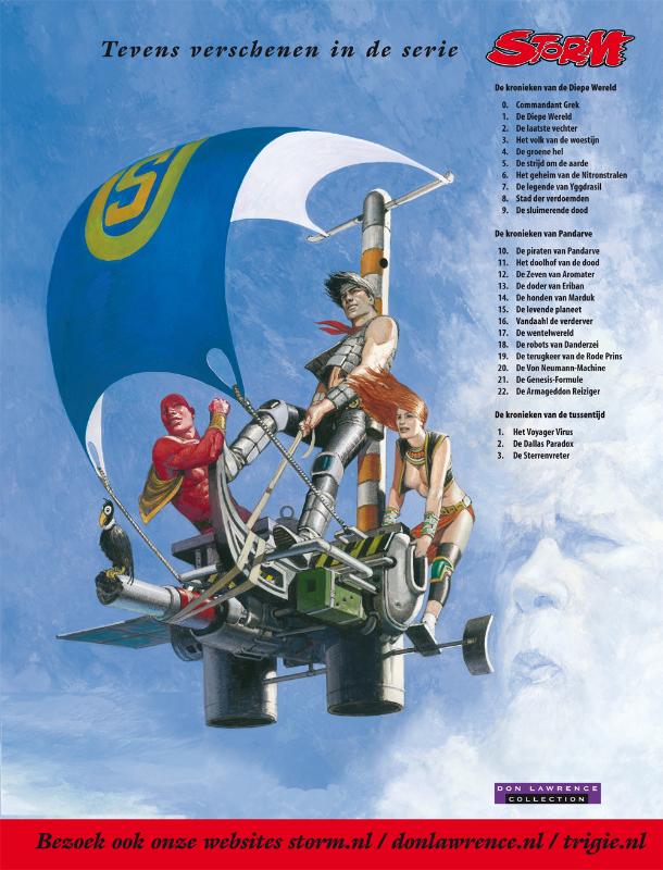 De Armageddon reiziger / Storm / 22 achterkant