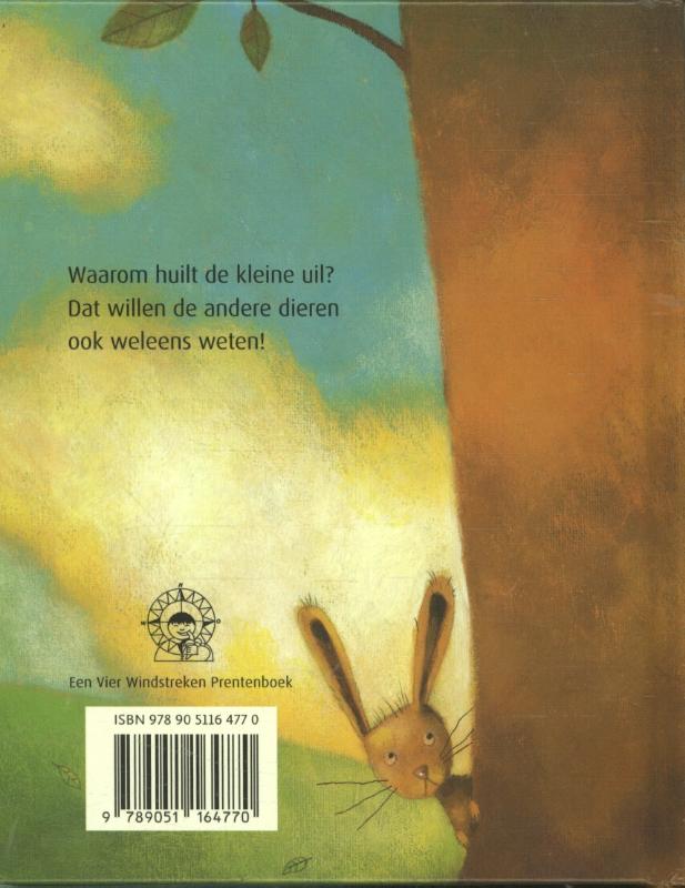 Waarom huil je, kleine uil? achterkant