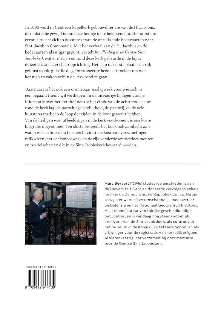 Rondleiding in de Gentse Sint-Jacobskerk achterkant