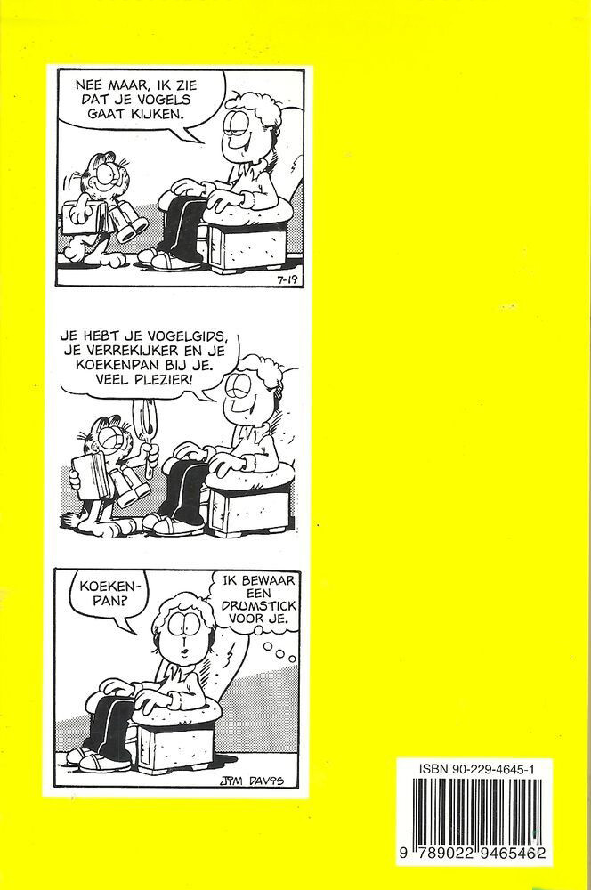 Eten / Garfield Loeb pockets - themareeks / 4 achterkant