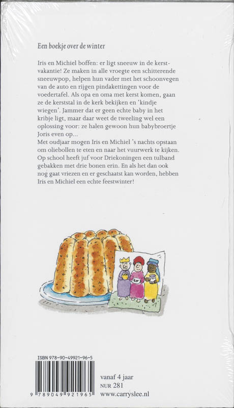 Sneeuwman, pak me dan achterkant
