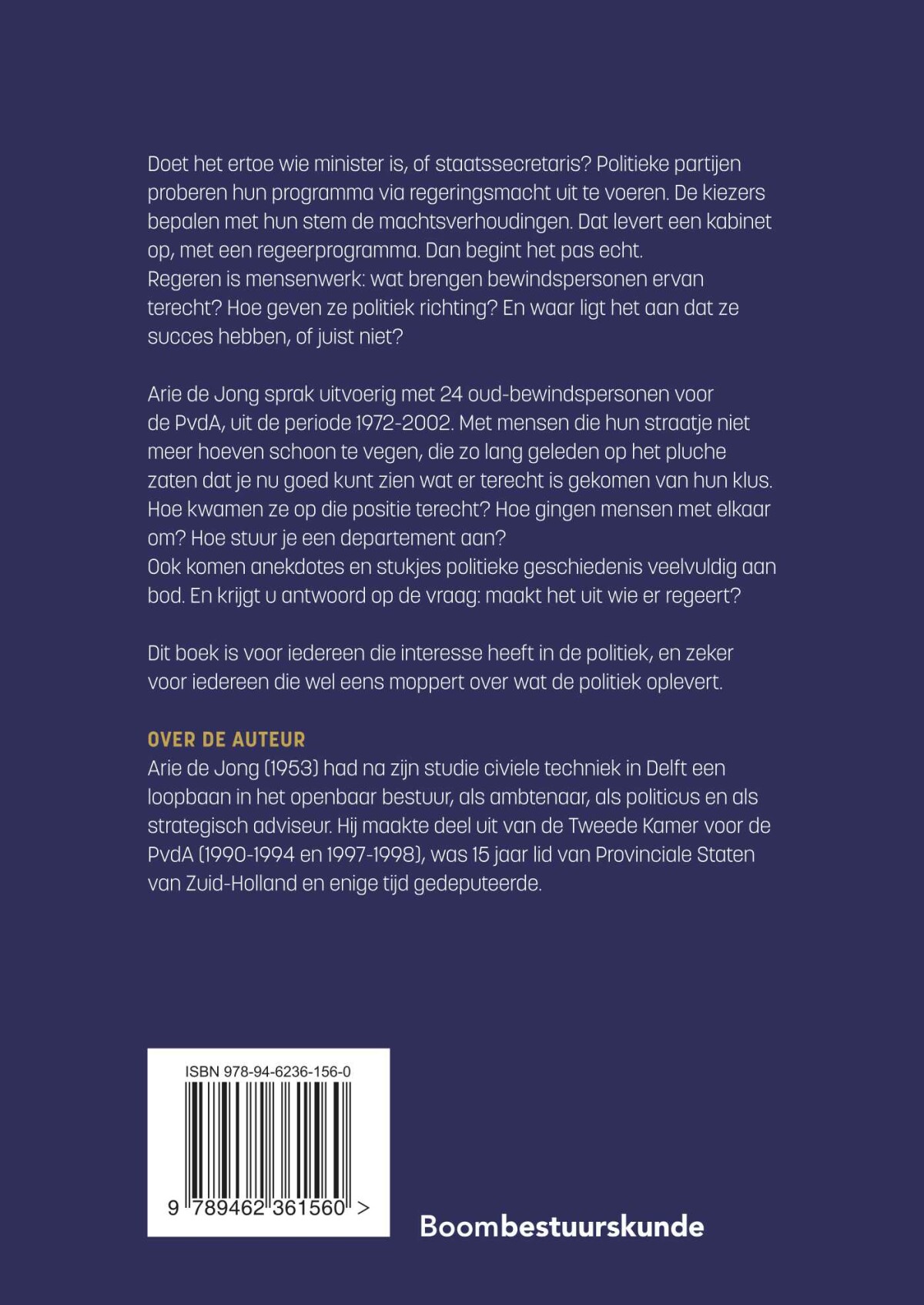 Wat het uitmaakt achterkant