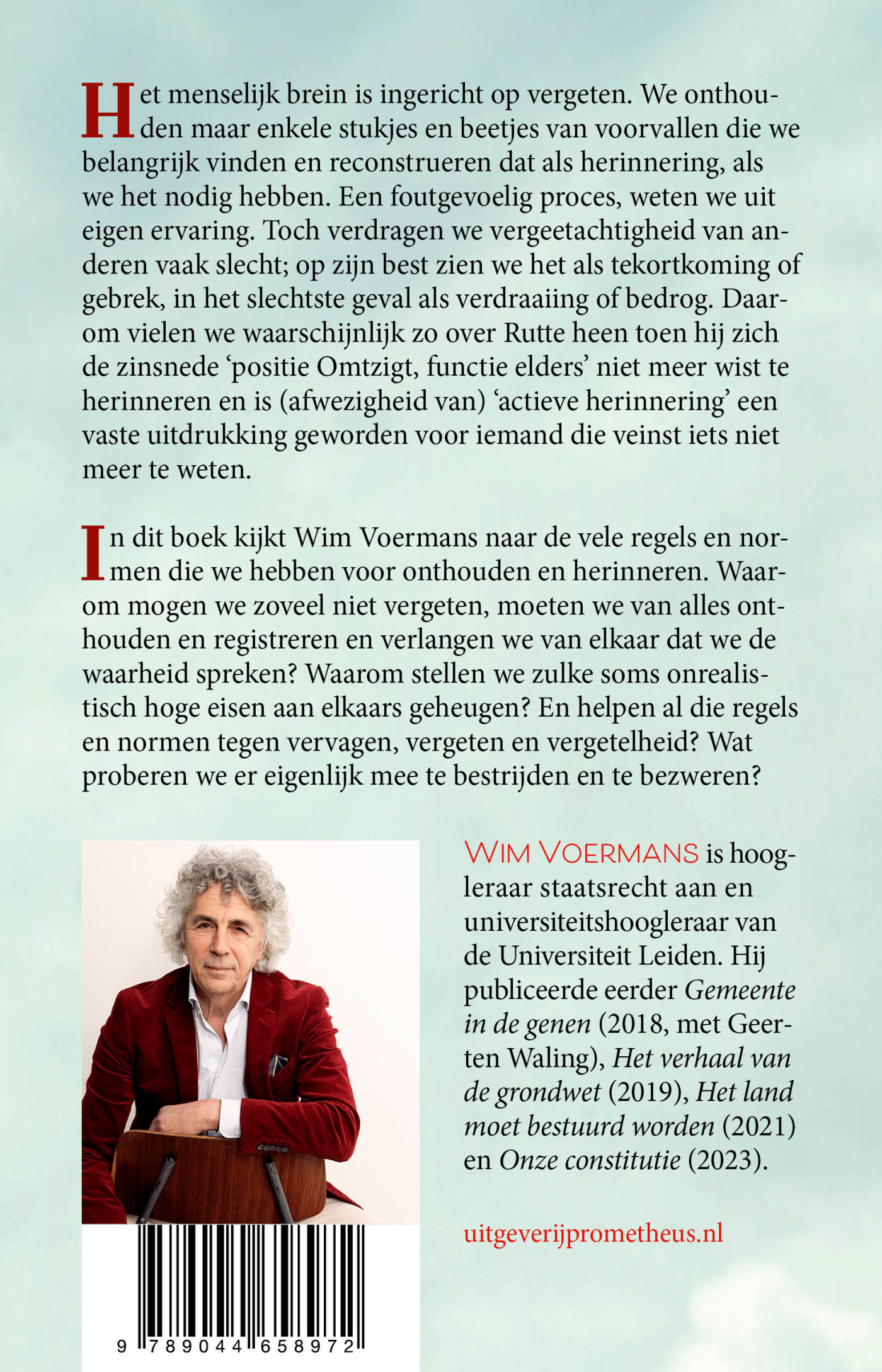 Actieve herinnering achterkant
