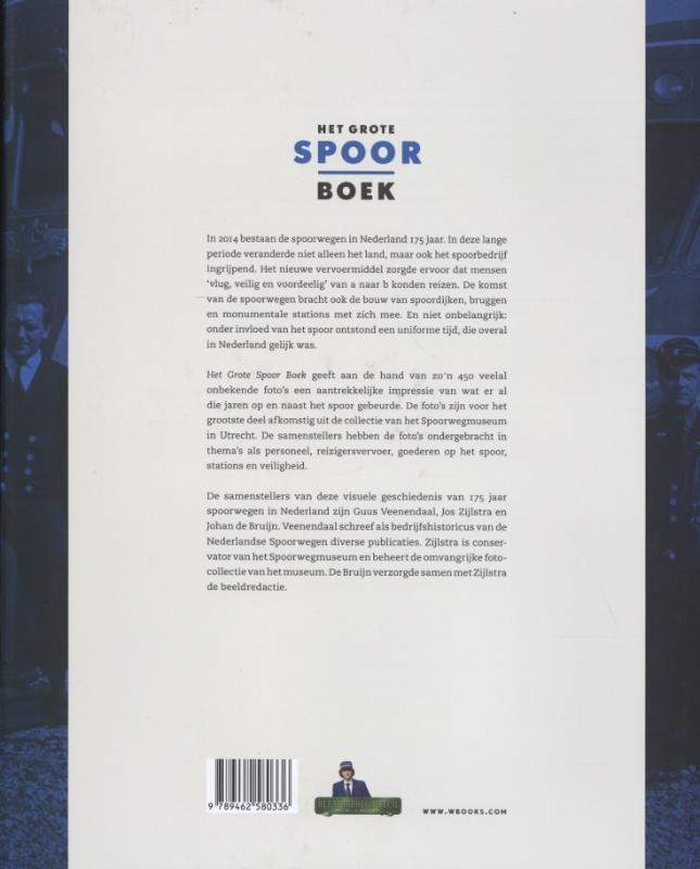 Het grote spoor boek achterkant