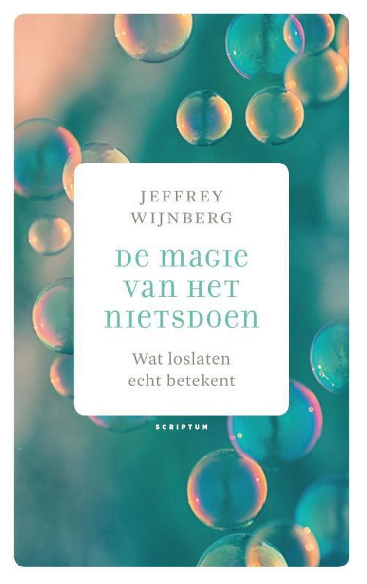 boekenbalie_9789463190237_cover De magie van het nietsdoen / Scriptum psychologie