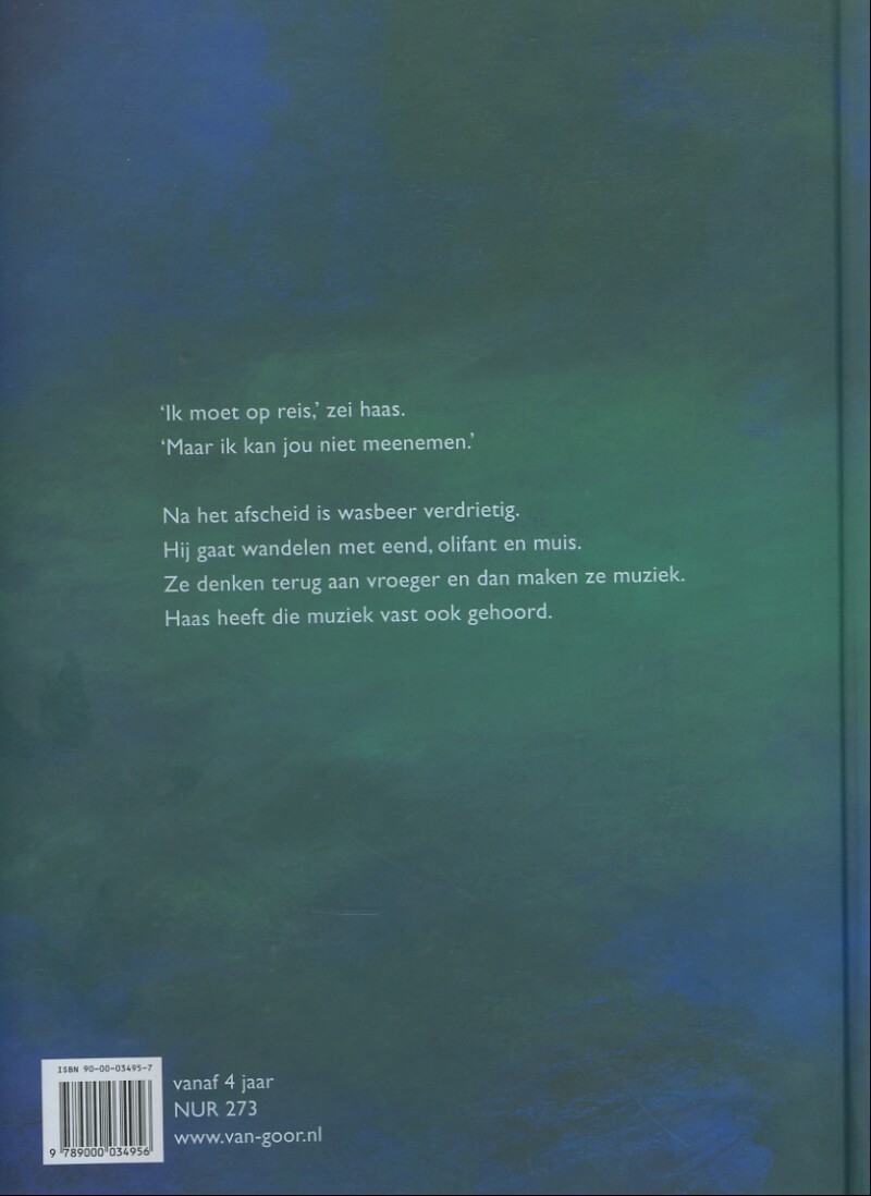 Over de grote rivier achterkant