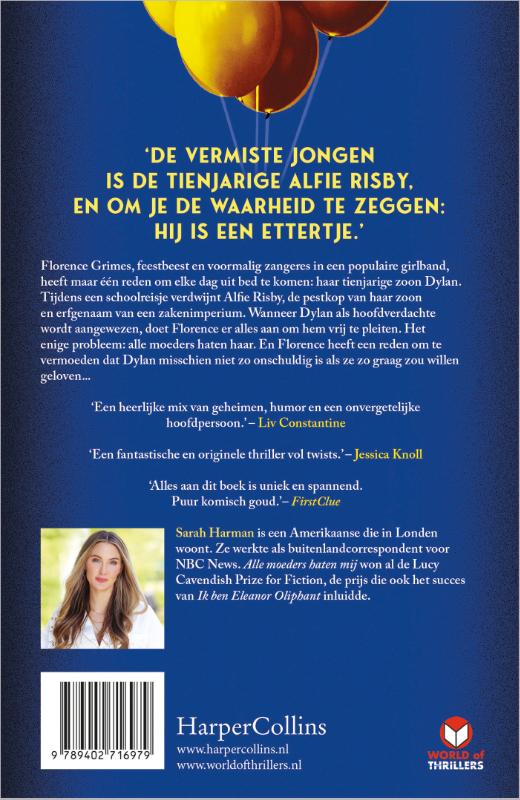 Alle moeders haten mij achterkant