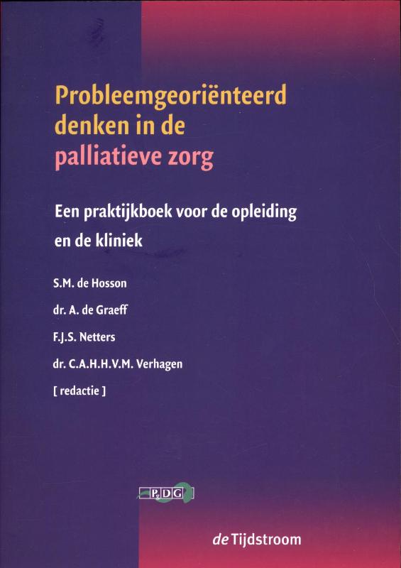 boekenbalie_9789058981929_cover Probleemgeoriënteerd denken in de palliatieve zorg / Probleemgeoriënteerd denken in de geneeskunde