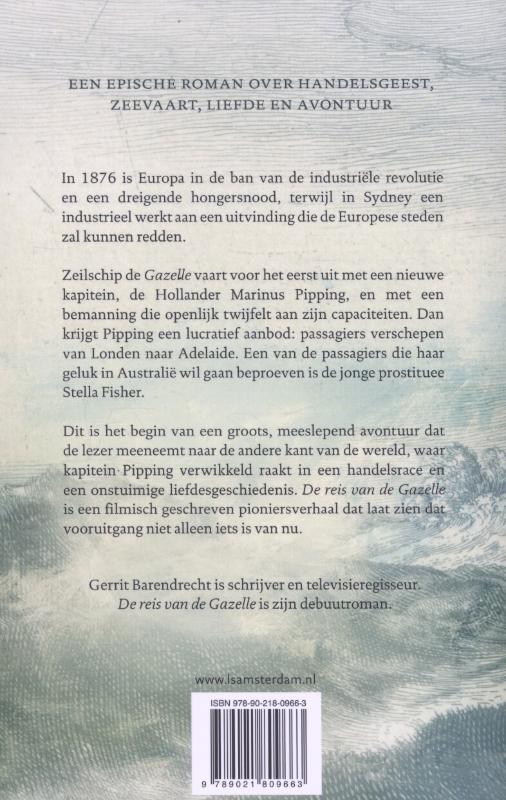 De reis van de Gazelle De reis van de Gazelle achterkant