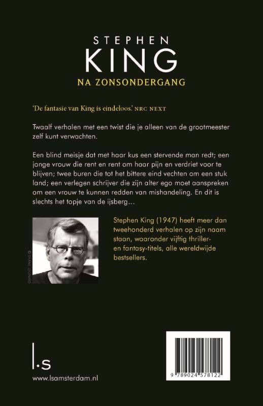 Na zonsondergang achterkant