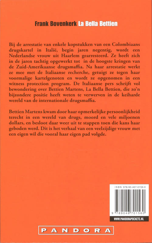 La bella Bettien / Pandora pockets La bella Bettien / Pandora pockets achterkant