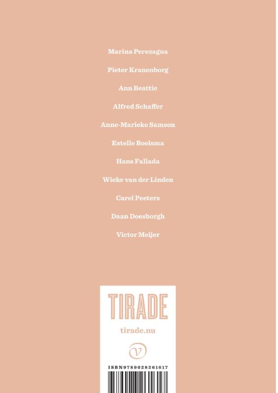 Tirade / 463-juli 2016, jaargang 60 / Tirade / 463 achterkant