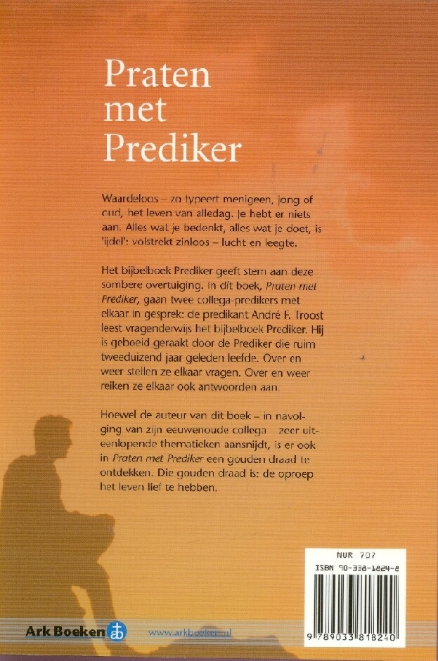 PRATEN MET PREDIKER achterkant