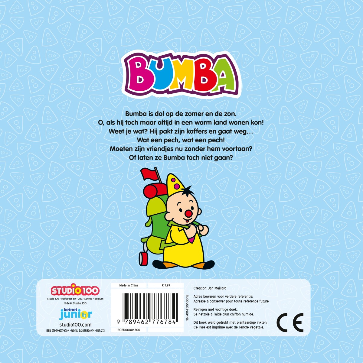 Ik hou van jou, Bumba! / Bumba achterkant